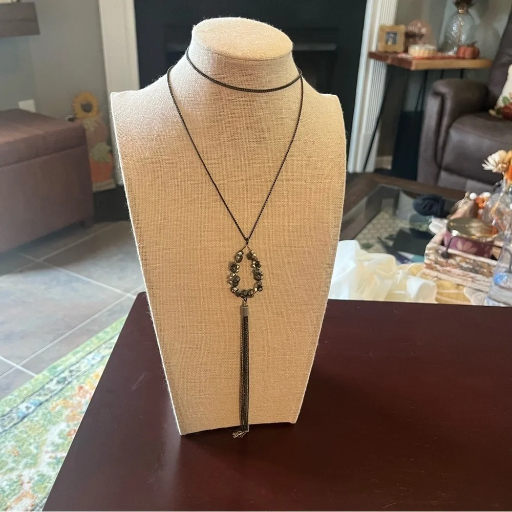 J. Crew brass colored